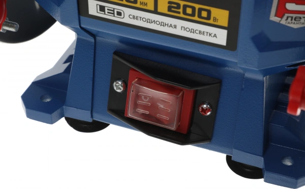 Электроточило Зубр ПСТ-125 200Вт 2950об/мин d=125мм t=20мм