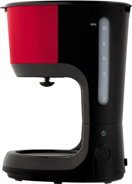 Кофеварка капельная Scarlett SC-CM33013 750Вт красный/черный