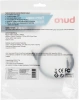 Патч-корд Buro Flat 4Гбит/с UTP 4 пары cat.6 Cu molded 1.5м черный RJ-45 (m)-RJ-45 (m) (BU-С6-FLAT-1.5M-B)