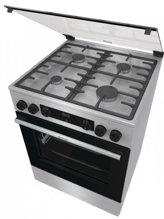 Плита Комбинированная Gorenje GKS6C72XF нержавеющая сталь