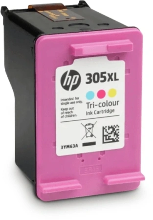 Картридж струйный HP 305XL 3YM63AE многоцветный (200стр.) (5мл) для HP DJ 2320/2710/2720