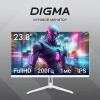 Монитор Digma 23.8" Overdrive 24P410F белый IPS LED 2ms 16:9 HDMI матовая 300cd 178гр/178гр 1920x1080 200Hz G-Sync FreeSync DP FHD USB 3.7кг