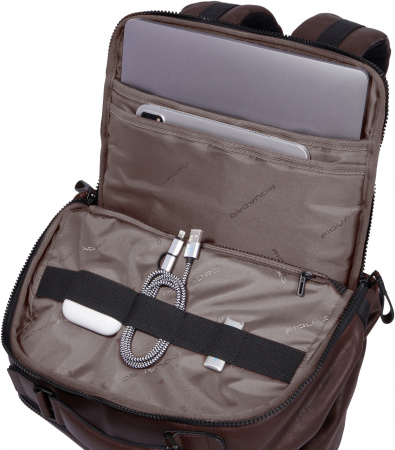 Рюкзак Piquadro Harper CA4818AP/TM темно-коричневый кожа