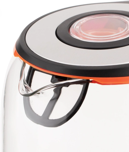 Чайник электрический Vitek VT-7005 1.7л. 2200Вт серебристый корпус: стекло/металл