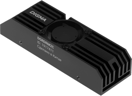 Радиатор для SSD Digma DGRDRM2C 20дБ металл Ret