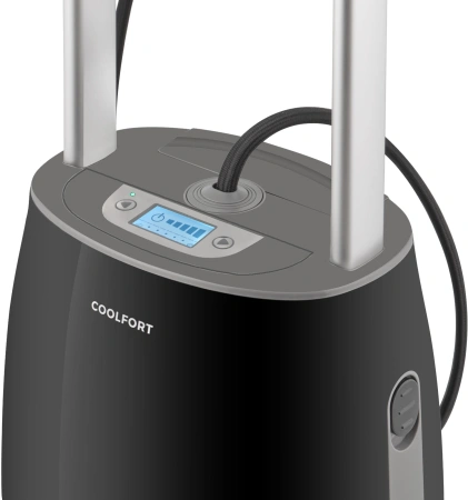Отпариватель напольный Coolfort CF-3445 2200Вт черный/серый