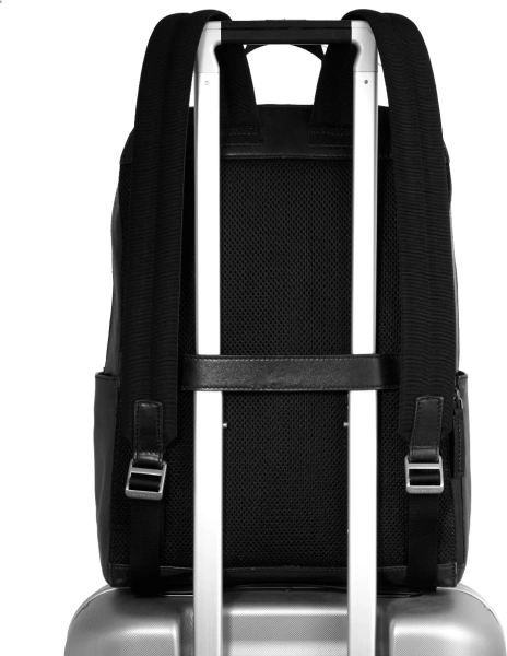 Рюкзак мужской The Bridge Damiano 063413EX/7R черный кожа