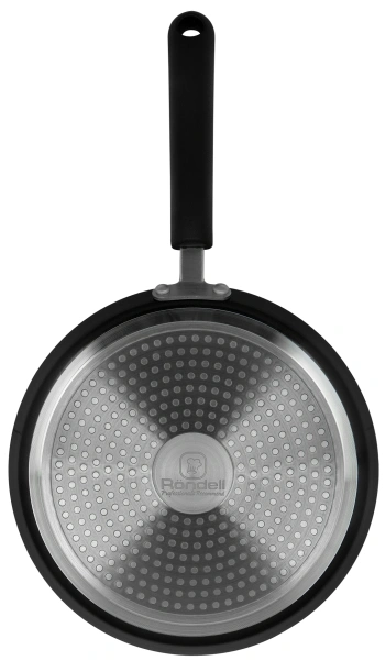Сковорода блинная Rondell Pancake frypan RDA-022 круглая 24см покрытие: Xylan Plus ручка несъемная (без крышки) черный
