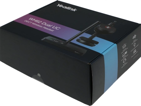 Гарнитура беспроводная Yealink WH62 Dual UC черный