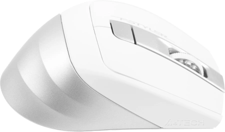 Мышь A4Tech Fstyler FB35 белый/серый оптическая (2000dpi) беспроводная BT/Radio USB для ноутбука (6but)