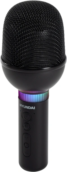 Микрофон беспроводной Hyundai H-MIC101 черный