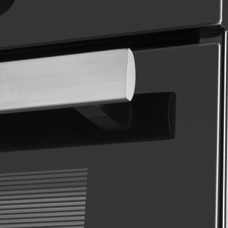 Духовой шкаф Электрический Maunfeld AEOH.749B черный/нержавеющая сталь