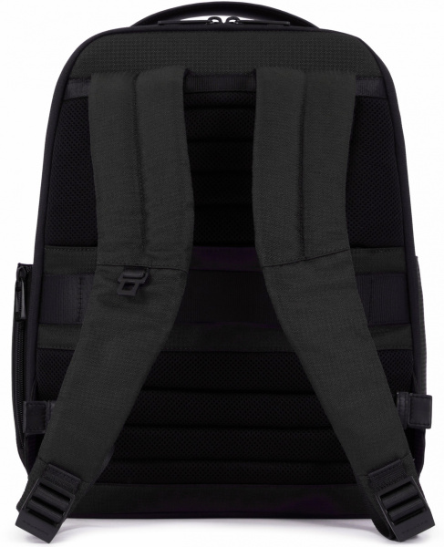 Рюкзак мужской Piquadro Wollem CA6238W129/N черный полиэстер/натур.кожа