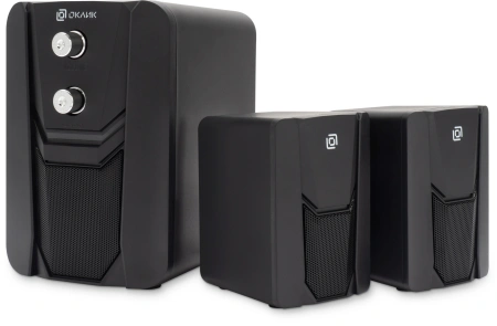 Колонки Оклик OK-423 2.1 черный 11Вт