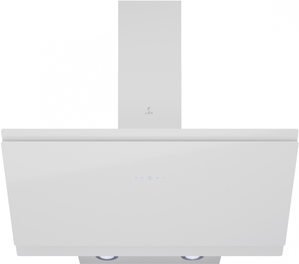 Вытяжка каминная Lex Furia 900 белый управление: сенсорное
