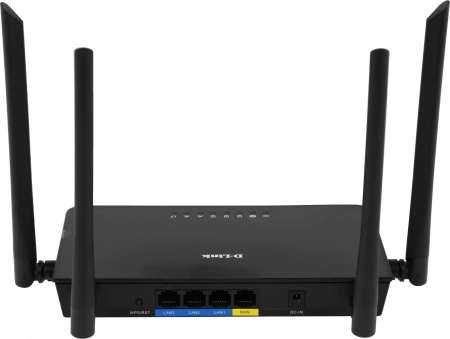 Роутер беспроводной D-Link DIR-820/RU/A1A AC1200 10/100BASE-TX черный