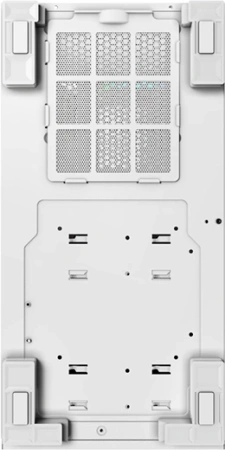 Корпус Montech Sky Two белый без БП ATX 3x140mm 2xUSB3.0 audio bott PSU