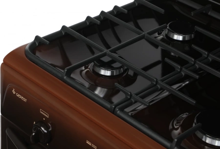 Плита Газовая Gefest CG 60MC6 K83 коричневый (металлическая крышка) реш.чугун