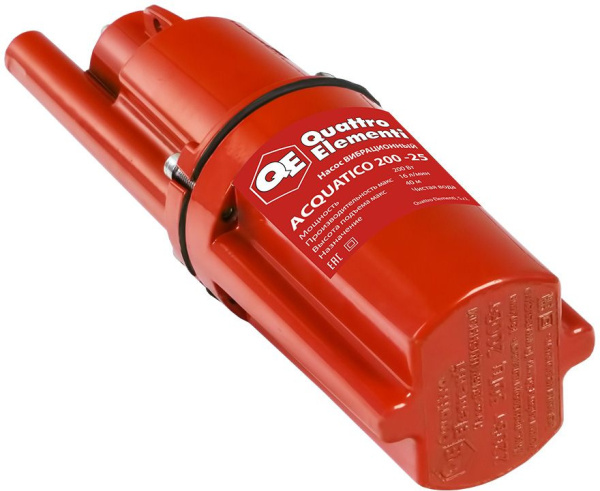 Насос садовый вибрационный Quattro Elementi Acquatico 200-25 200Вт 960л/час (919-068)
