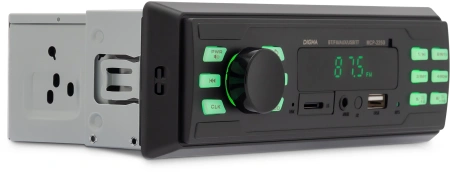 Автомагнитола Digma MCP-225G 1DIN 2x45Вт BT5.0 AUX 2