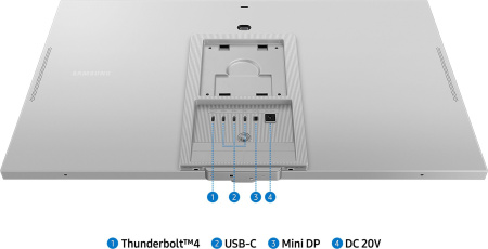 Монитор Samsung 27" S27C902PAI IPS 5K сереб USB M/M HAS 60Hz 600cd Ex