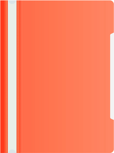 Папка-скоросшиватель Бюрократ Economy -PSE20/1 A4 прозрач.верх.лист пластик ассорти