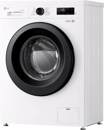 Стиральная машина LG F2Y1WS6W класс: A загр.фронтальная макс.:6.5кг белый инвертер