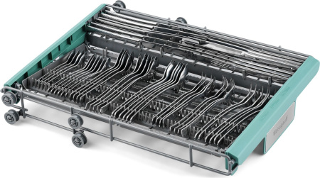 Посудомоечная машина Weissgauff DW 4015 серебристый (узкая)