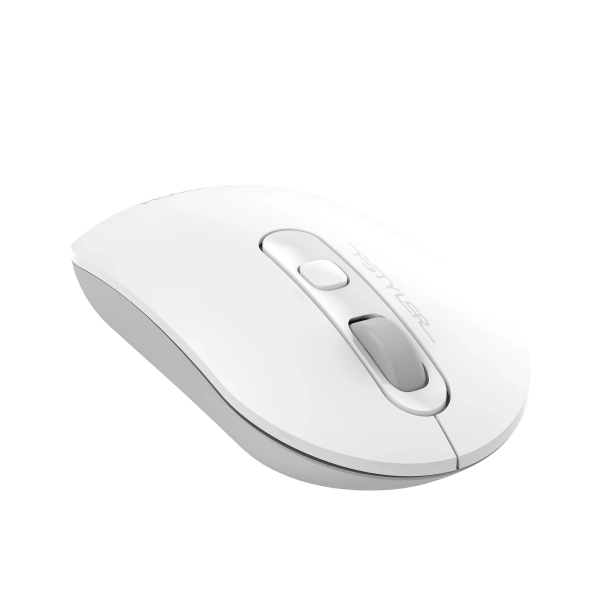 Мышь A4Tech Fstyler FG20 белый оптическая (2000dpi) беспроводная USB для ноутбука (4but)