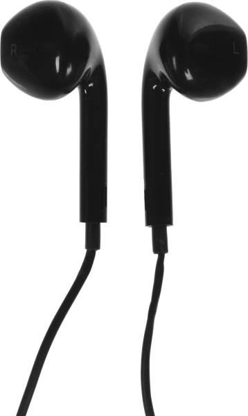 Гарнитура вкладыши Hoco M55 1.2м черный проводные