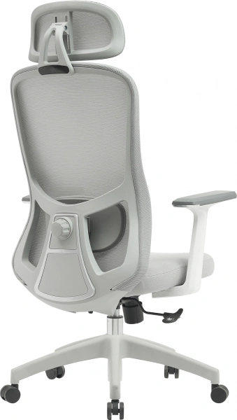 Кресло Cactus CS-GMC515-GY серый сиденье серый сетка/ткань с подголов. крестов. пластик пластик серый