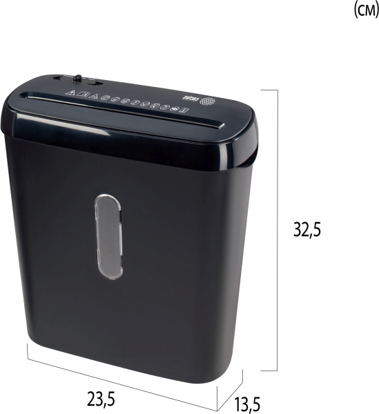 Шредер Cactus CS-SH-A1 (секр.Р-2)/ленты/6лист./8лтр.