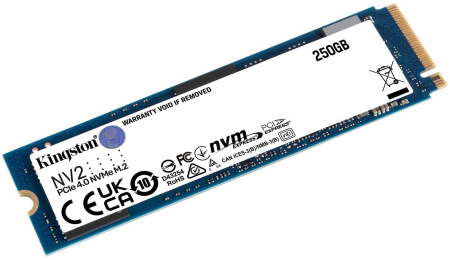 Накопитель SSD Kingston PCI-E 4.0 x4 250Gb SNV2S/250G NV2 M.2 2280