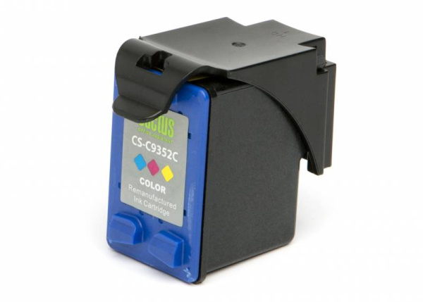 Картридж струйный Cactus CS-C9352C №22XL многоцветный (18мл) для HP DJ 3920/3940/D1360/D1460/D1470/D1560/D2330/D2360