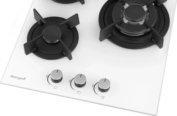Газовая варочная поверхность Weissgauff HG 451 Wgh белый