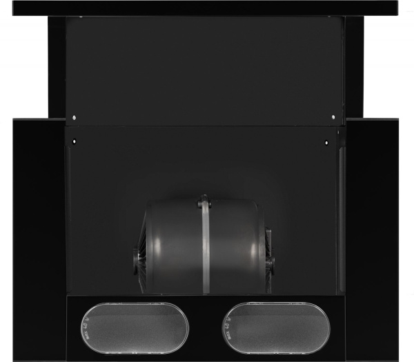 Вытяжка встраиваемая Weissgauff TEL 450 EB черный управление: кнопочное (1 мотор)