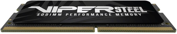 Память DDR4 32Gb 2666MHz Patriot PVS432G266C8S Viper Steel RTL PC4-21300 CL18 SO-DIMM 260-pin 1.2В Ret