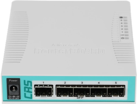 Коммутатор MikroTik CRS106-1C-5S 1G 5SFP управляемый