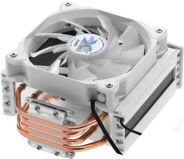 Устройство охлаждения(кулер) Zalman CNPS10X Optima II White RGB Soc-AM4/1151/1200/2066 4-pin 17-27dB Al+Cu 180W 740gr LED Ret
