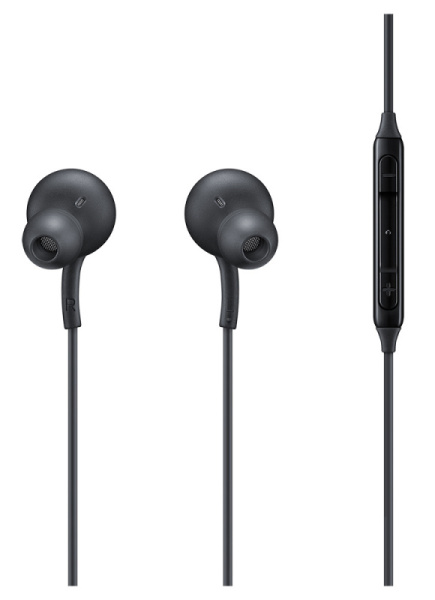 Гарнитура вкладыши Samsung EO-IC100 1.2м черный проводные в ушной раковине (EO-IC100BBEGRU)