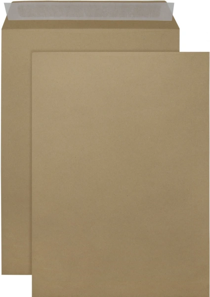 Пакет почтовый Silwerhof Eco 381227.25 C4 229x324мм силиконовая лента крафт 130г/м2 (pack:25pcs)