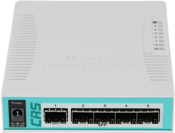 Коммутатор MikroTik CRS106-1C-5S 1G 5SFP управляемый