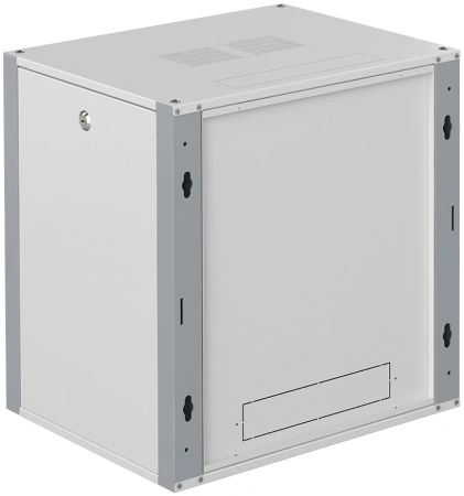 Шкаф коммутационный Sysmatrix (WP 6412.710) настенный 12U 600x450мм пер.дв.стекл 2 бок.пан. 60кг серый 300мм 20кг 585мм IP20 металл