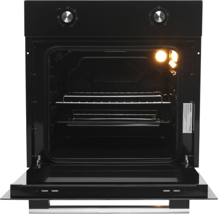 Духовой шкаф Электрический Hyundai HEO 62312 BG черный