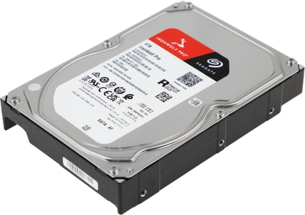 Жесткий диск Seagate SATA-III 4TB ST4000NE001 NAS Ironwolf Pro 512E (7200rpm) 256Mb 3.5"