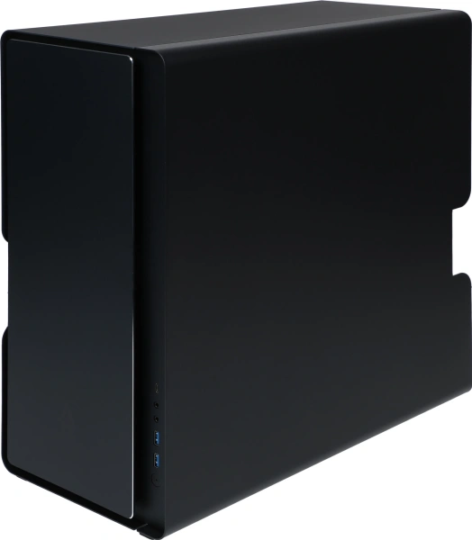 Корпус Azza Cast черный без БП ATX 1x140mm 2xUSB3.0 audio