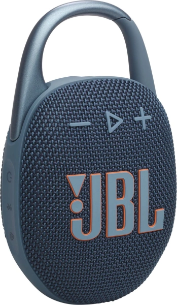 Колонка порт. JBL Clip 5 синий 7W Mono BT 1400mAh (JBLCLIP5BLU)