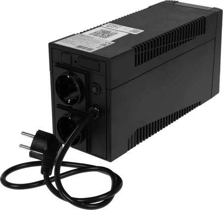 Источник бесперебойного питания Smartwatt UNI 650 360Вт 650ВА черный