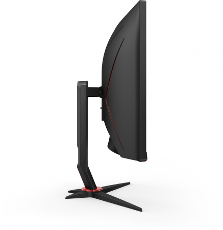 Монитор AOC 34" Gaming CU34G2X черный/красный VA LED 1ms 21:9 HDMI матовая HAS 300cd 178гр/178гр 3440x1440 144Hz DP FHD USB 8.1кг