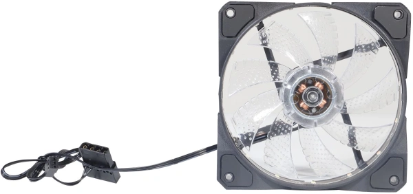 Вентилятор Оклик OG-CF120RGB2-BK 120x120x25 3-pin 4-pin (Molex)25dB LED Ret